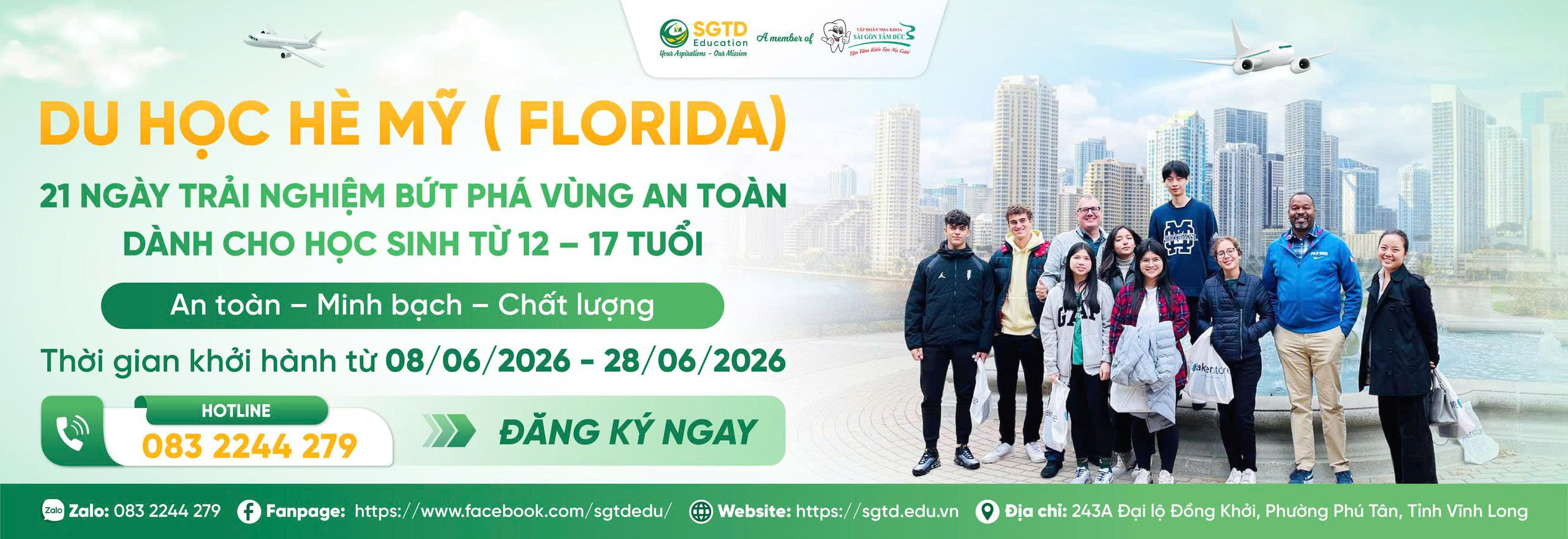 Du học hè Mỹ - Florida