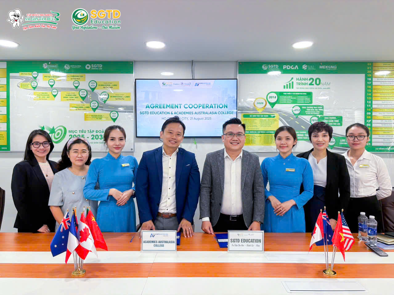 Ký kết hợp tác với AAC